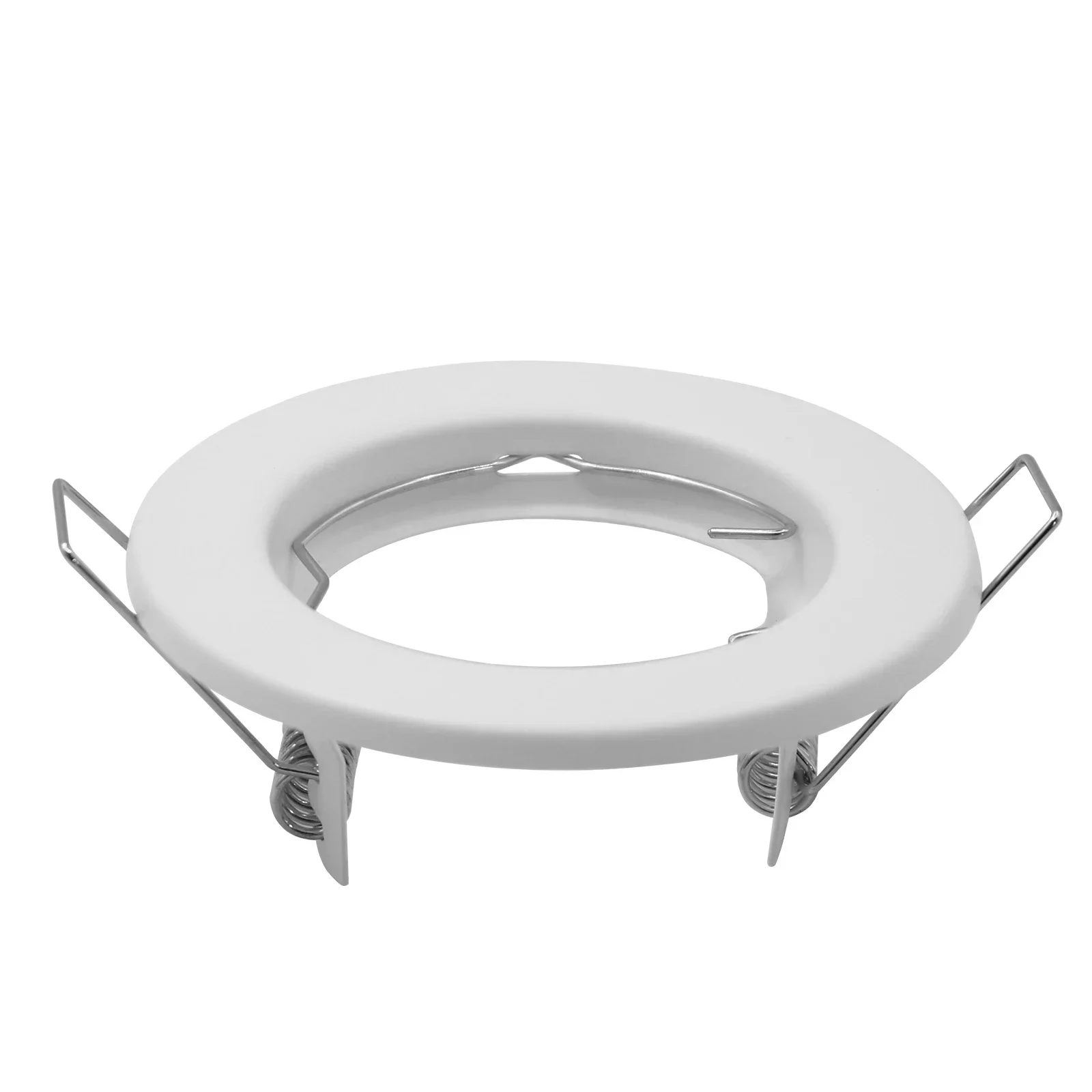 New Design GU10 Socket Recessed Metal Frame MR16 Base Spotlight Fitting No Adjustable MR16 GU10 Bulb Trims Fixture 2/6/10PCS