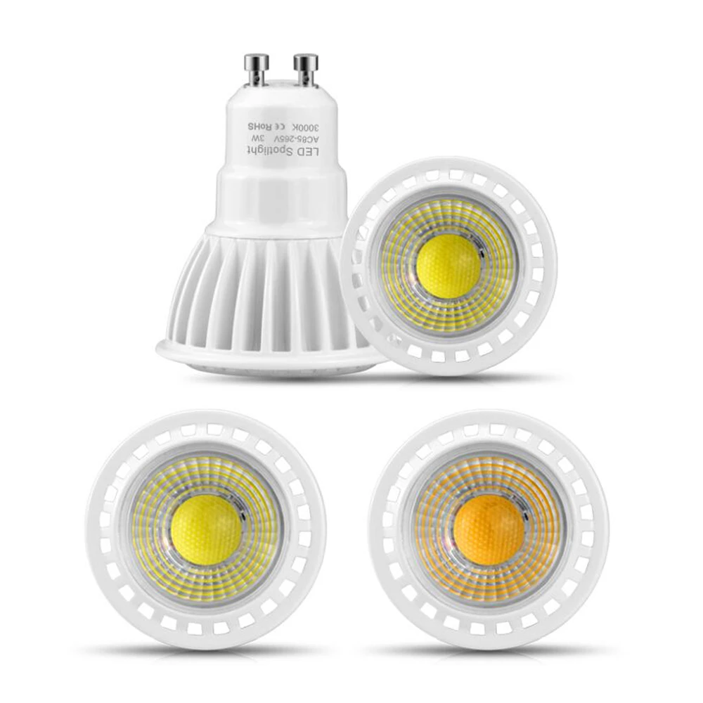 logo Integreren Hond Aluminum GU10 LED Spot Light AC 220V 110V MR16 GU5.3 LED Bulb AC DC 12V LED  Light 3W 5W 7W Dimmable COB LED Spotlight Indoor|led spotlight|cob led  spotlightled bulb - AliExpress