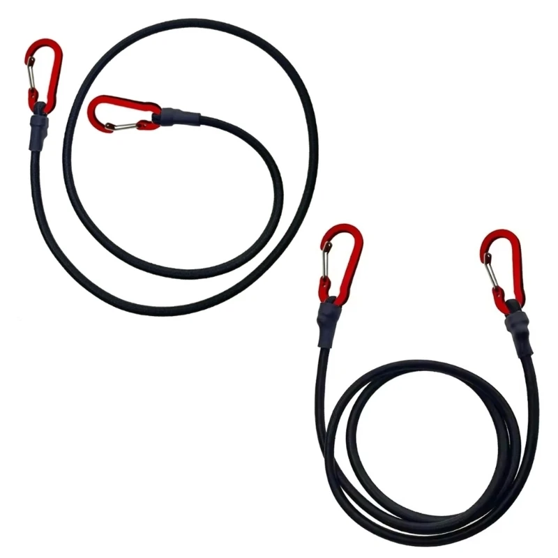 G7NF Heavy Duty Bungee-Gurt mit Metallhaken, Gepäckspanner, verstellbares Bungee-Seil, starkes elastisches Spannseil – Detail 8