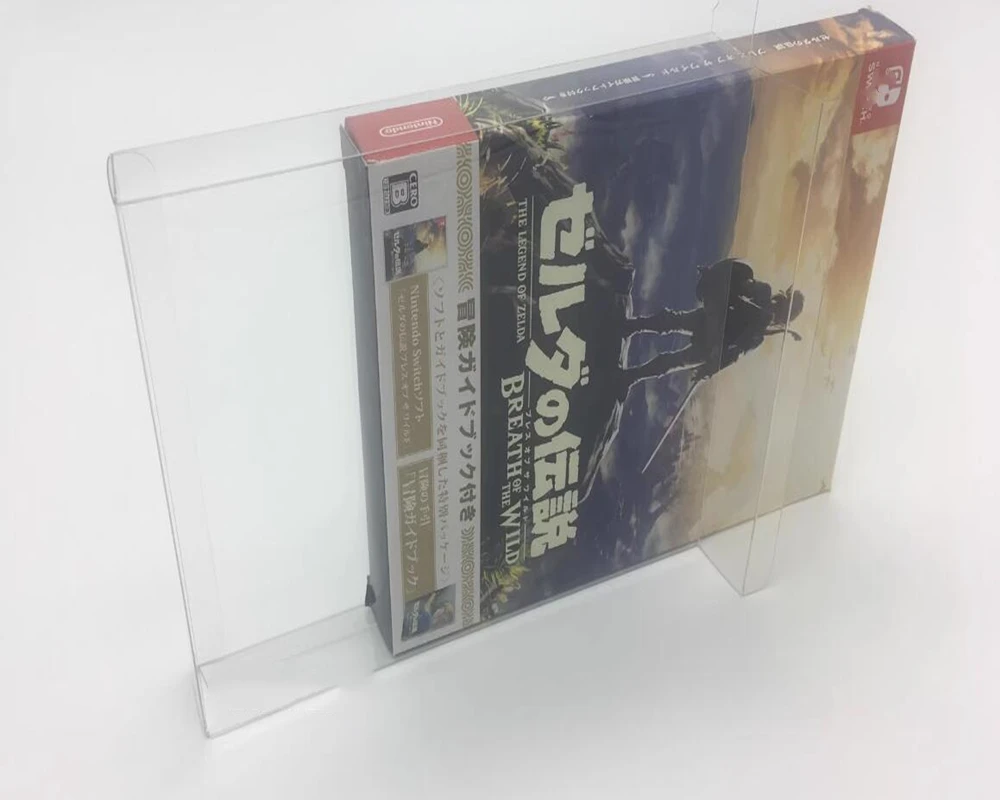 Custodia Protettiva Trasparente Per Nintendo Switch/The Legend Of Zelda: Breath Of The Wild Collect Box Game Shell Clear Display Case