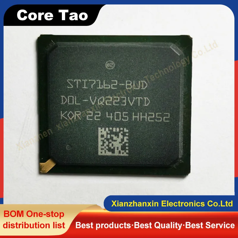 

1 шт./партия, встроенный регулятор/модем STI7162BUD STI7162 BGA, новый оригинальный