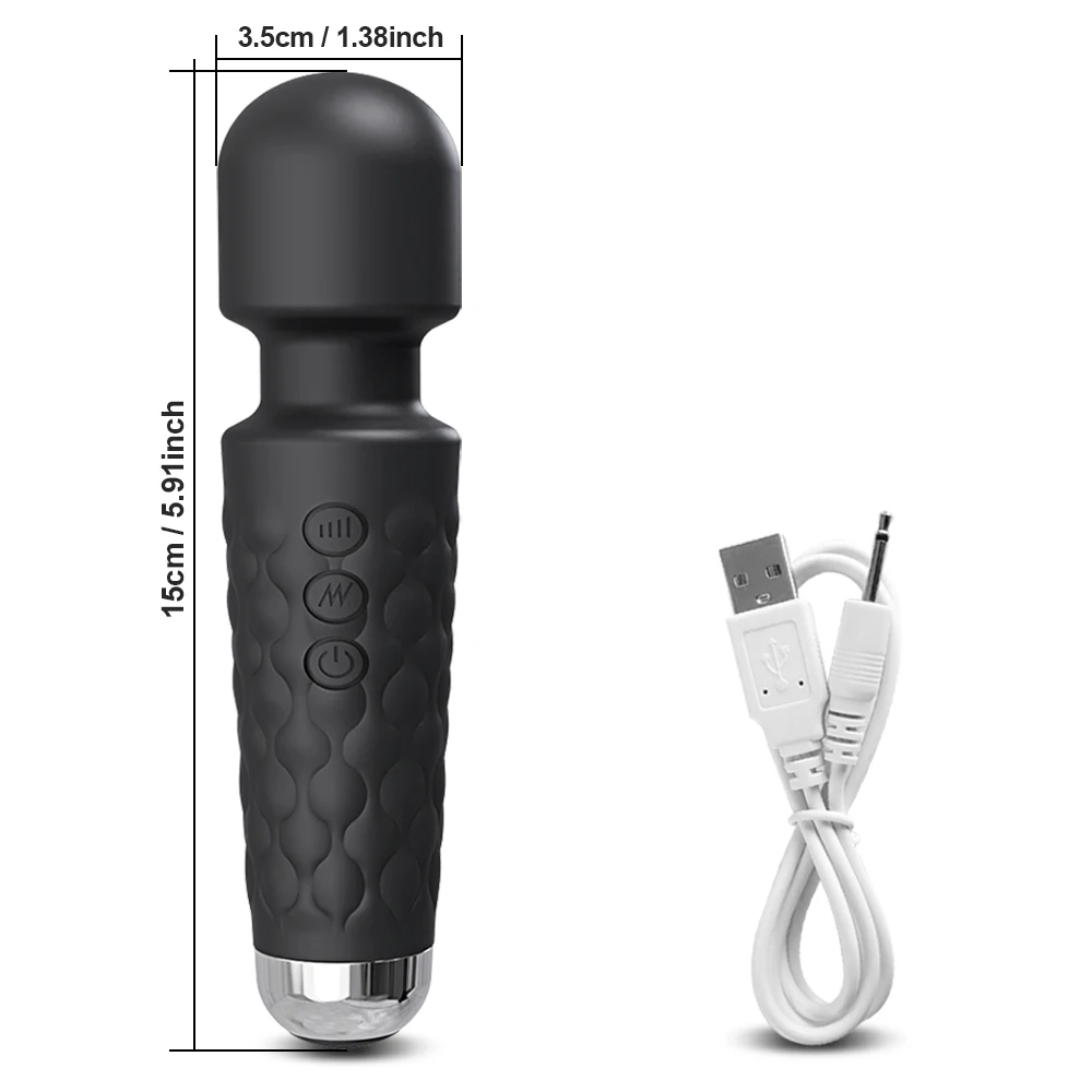 10 Modes Vibrating AV Wand for Women Nipples Vibrator Clitoris Massager Female Masturbator Adult Goods Sex Toy for Women