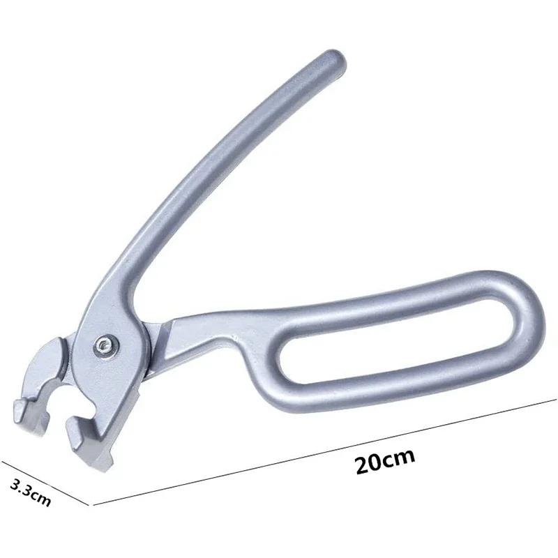 Pizza Pan Gripper Cast Aluminum Anti-Scald Baking Pan Gripper Bowl Pot Plate Pizza Oven Pliers Clamp Clip