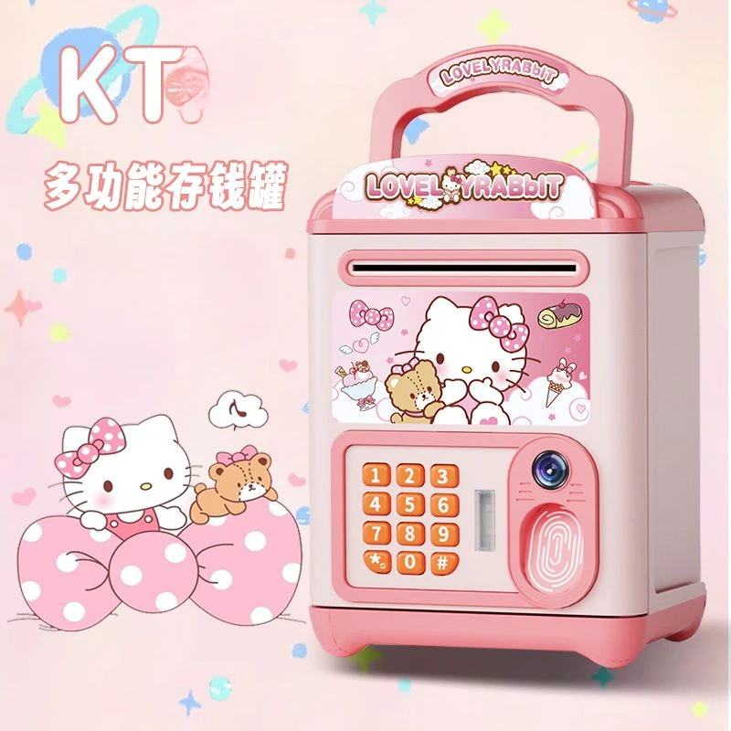 

Новинка, оригинальная Милая аниме-Копилка kuromi My melody Cinnamoroll, милый простой мультяшный пароль