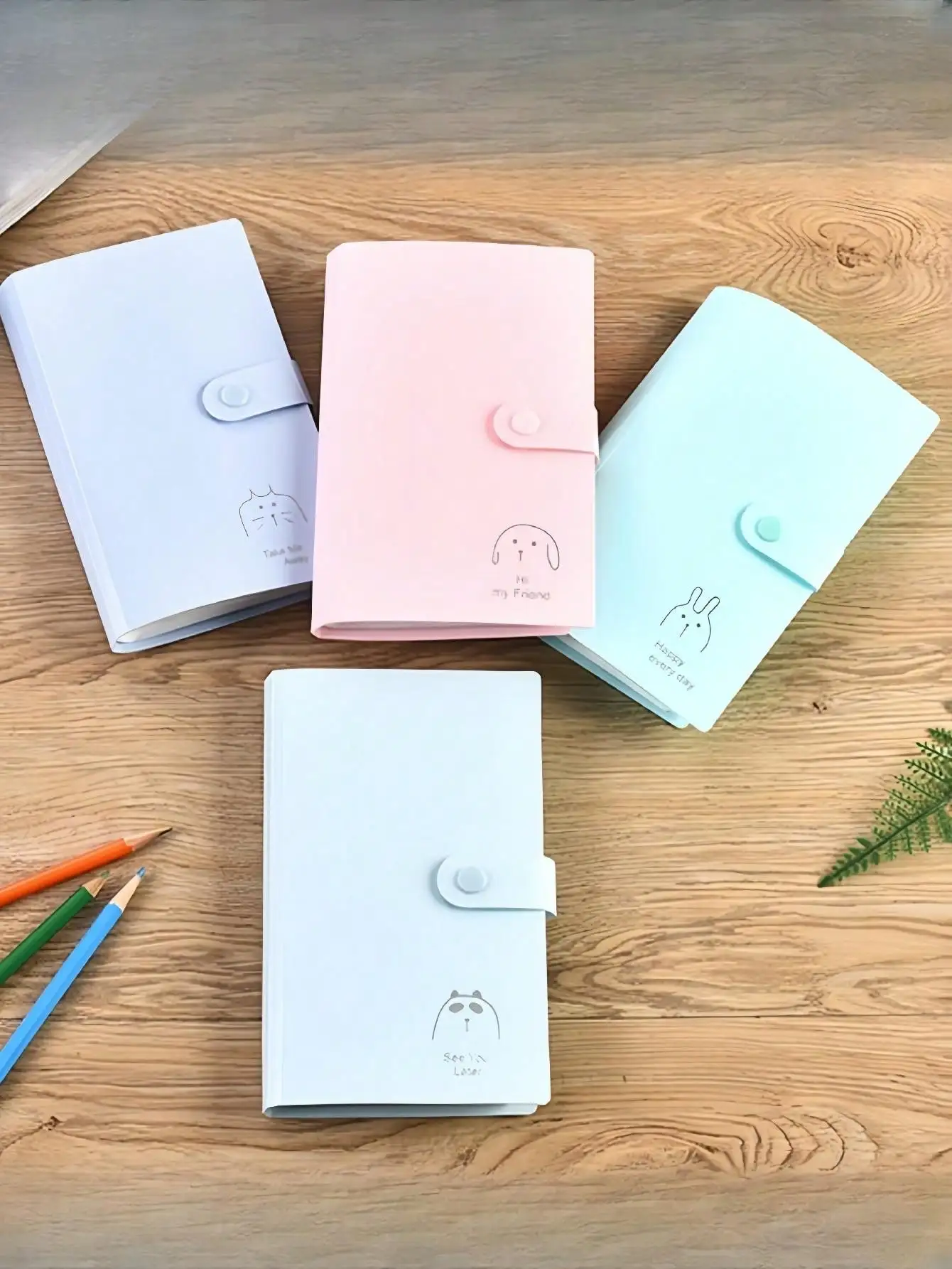 Compact 3-Inch Photo and Card Storage Album