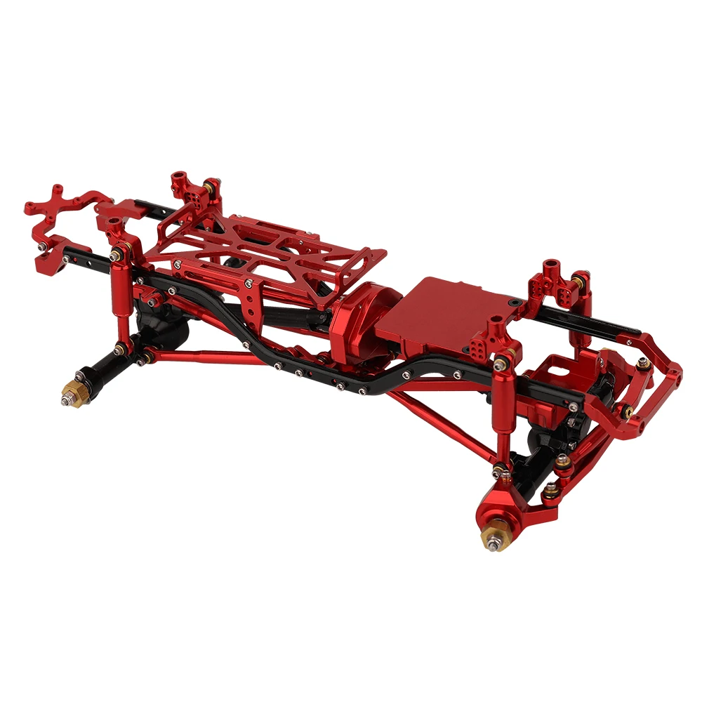 OneFRAME A set　+24mm3個 Upgraded Empty Frame For 1/24 SCX24 C10 90081 AX24 AXI00001