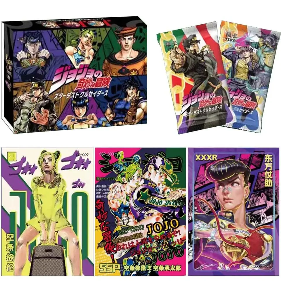 JoJo's Bizarre Adventure Card Limited Edition Photo-engraved Flash