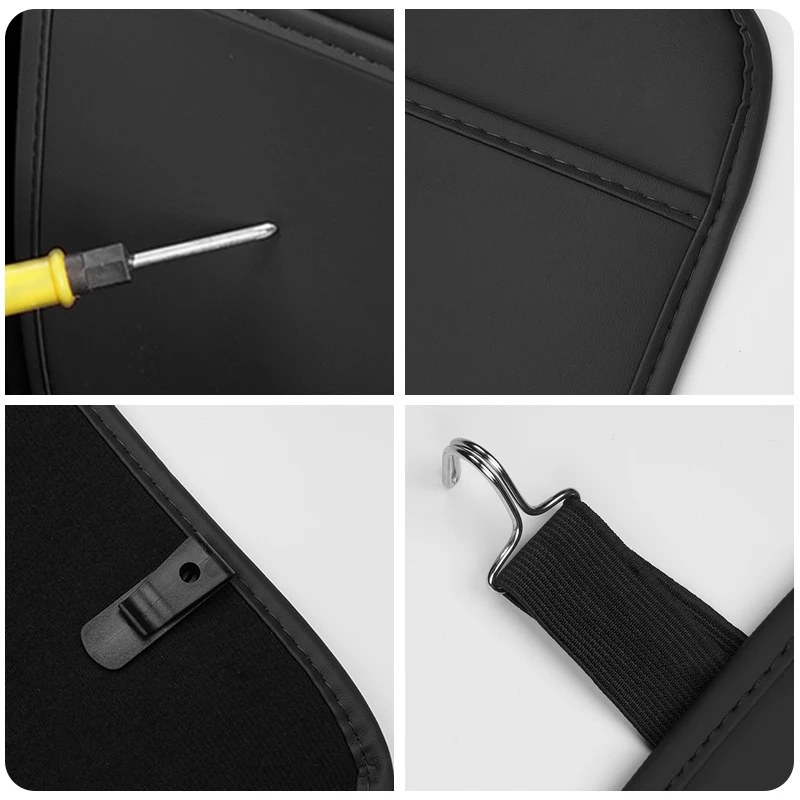 기아 X라인 스포티지 옵티마 씨드 소울 피칸토 스토닉용 자동차 좌석 등받이 수납, 뒷좌석 내마모성 등받이 개미 킥 패드