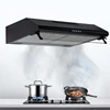 Under Cabinet Range Hood 600MM Vent Hood for Kitchen with 3 Speed Exhaust Fan, Ducted and Ductless Convertible Stainless Steel 1
