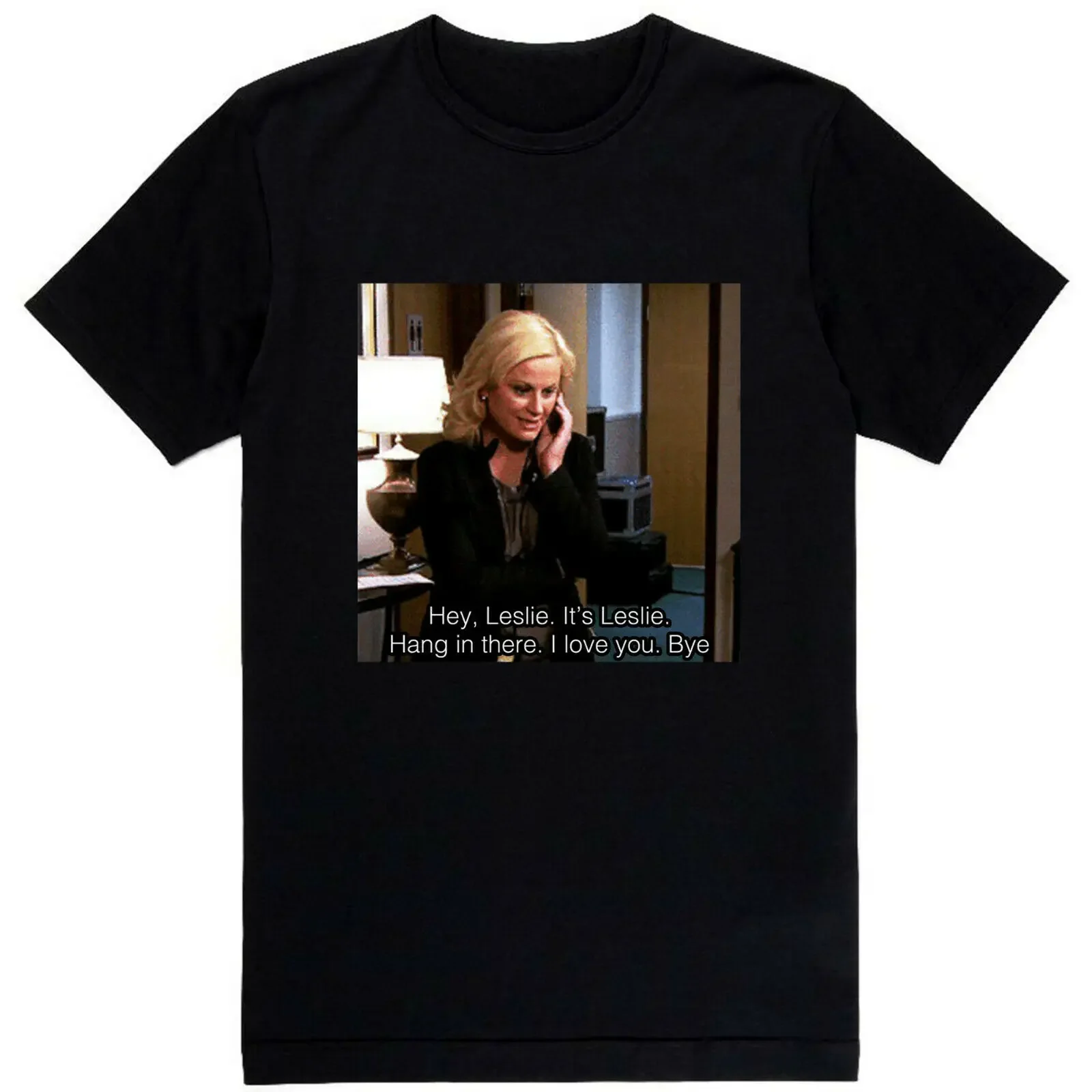 Parks And Reactivation Movie T-Shirt Nera Per Spettacoli Teatrali Mnh051021006