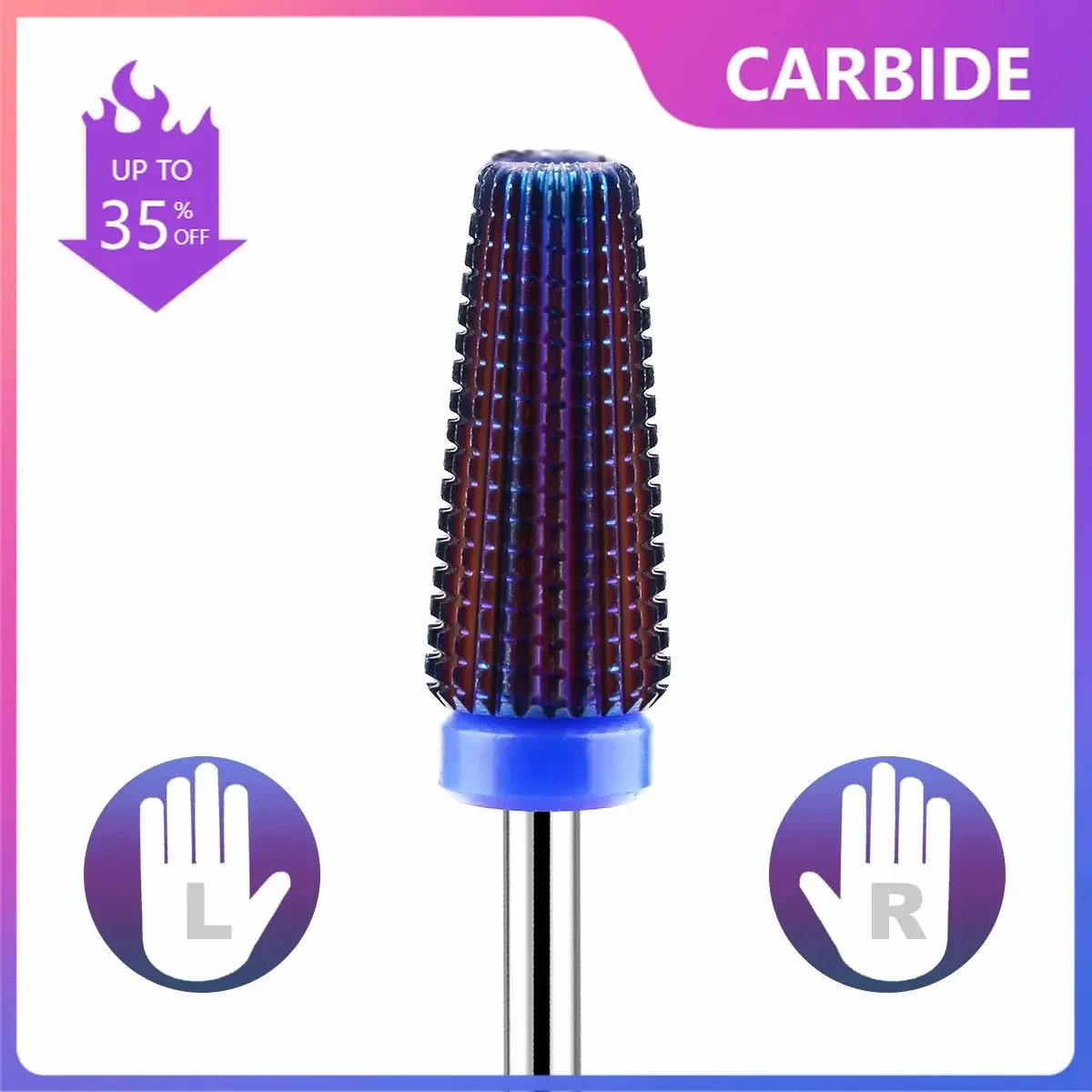 

Профессиональный Фрезерный резак для акриловых ногтей, Фрезерный резак для удаления кутикулы, инструменты для дизайна ногтей