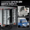 KF21 1:16 RC Truck 2.4GHZ RC Car Simulation Drift Climbing Truck With Spray and LED Lights RC Electric Truck Model Boy's Gifts 5