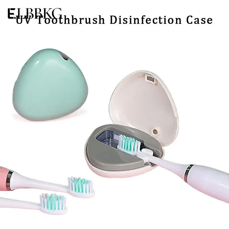 

Toothbrush Sanitizer Blue Light UV Toothbrush Head Disinfection Box Sterilizer Portable Toothbrush