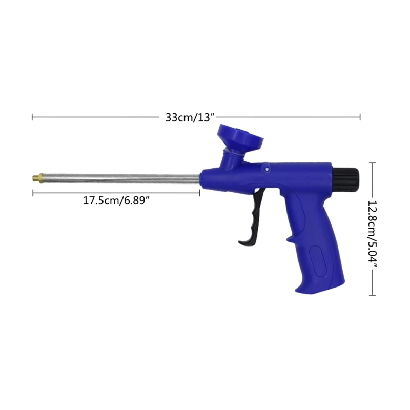 Metal Polyurethane Foam Guns Mounting Foam Sealant Guns Construction Tools Insulating Filling Sealing