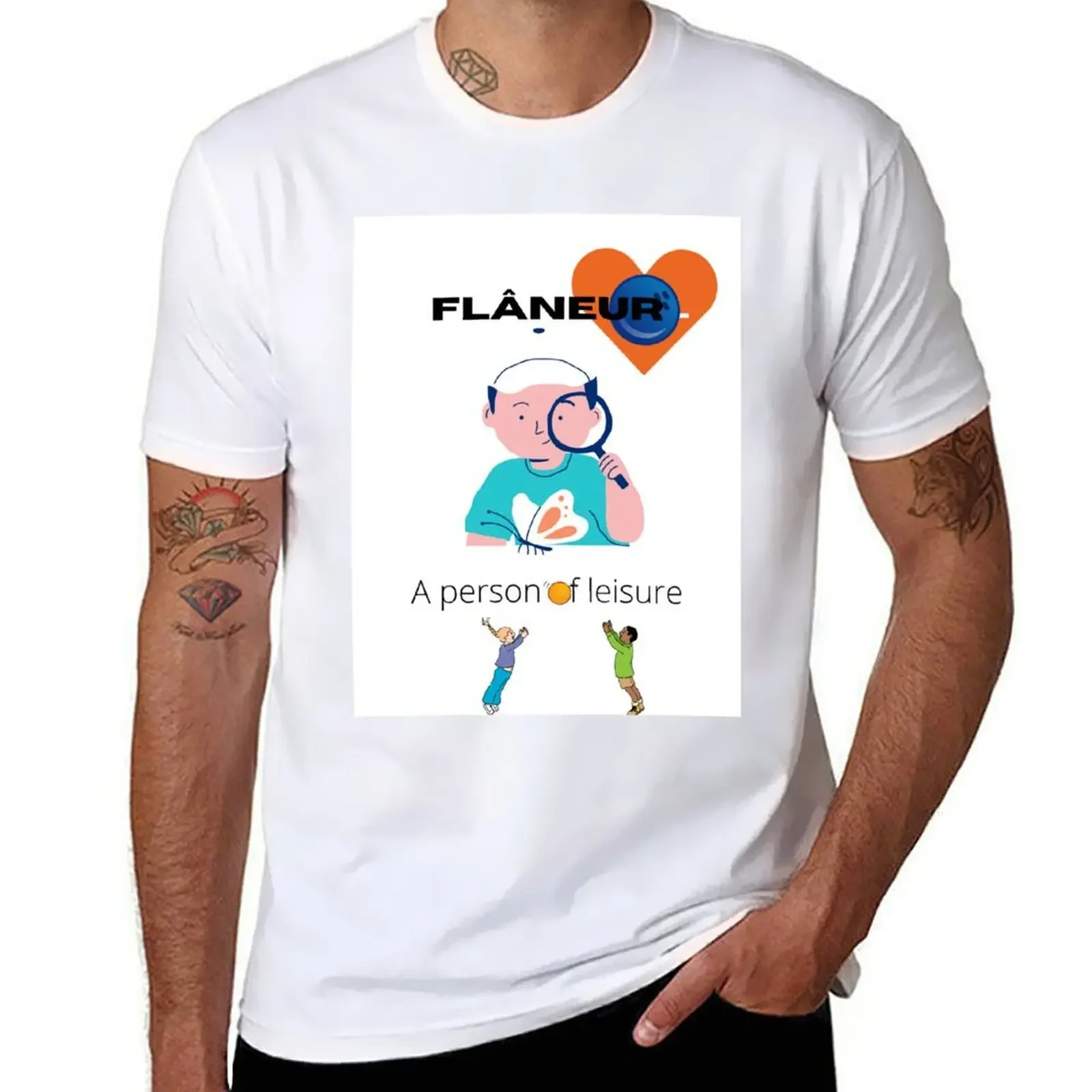 

FLANEUR T-shirt korean fashion plain mens champion t shirts