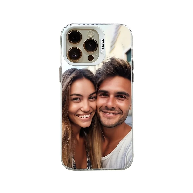 Per iPhone 16 15 14 13 12 11Pro Max Mini SE 2020 2022 XS XR 7 8 Plus Custodia personalizzata con design fotografico fai da te IMD Cover posteriore antiurto