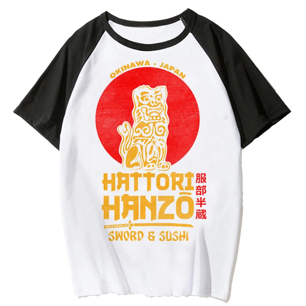 Hattori Hanzo Top Donna Designer Summer Anime T-Shirt Donna Streetwear Graphic Designer Abbigliamento