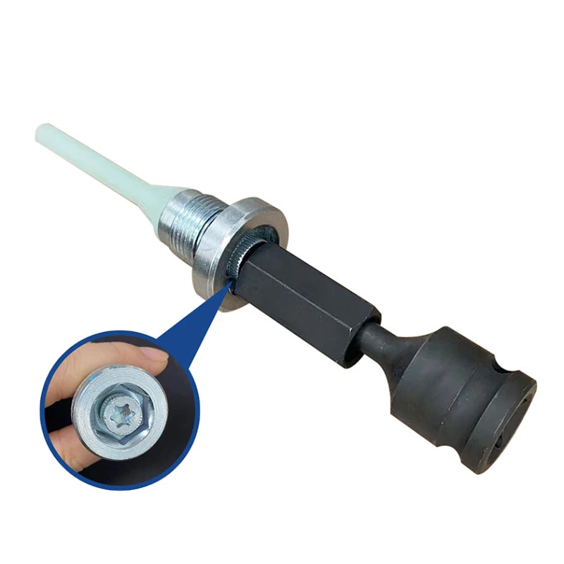 Transmission Oil Pan Drain Screw Removal Sleeve For Bmw Land Rover
