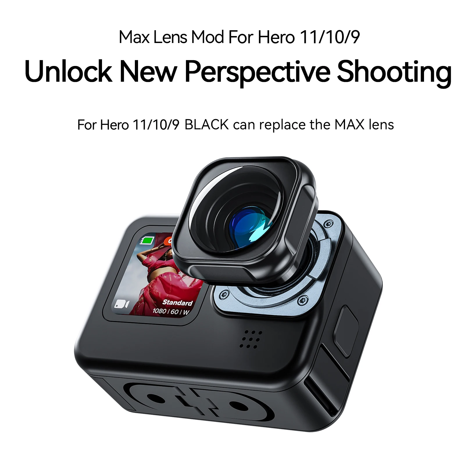 GoPro Max Lens Mod (HERO11 Black/ HERO10/ HERO9)