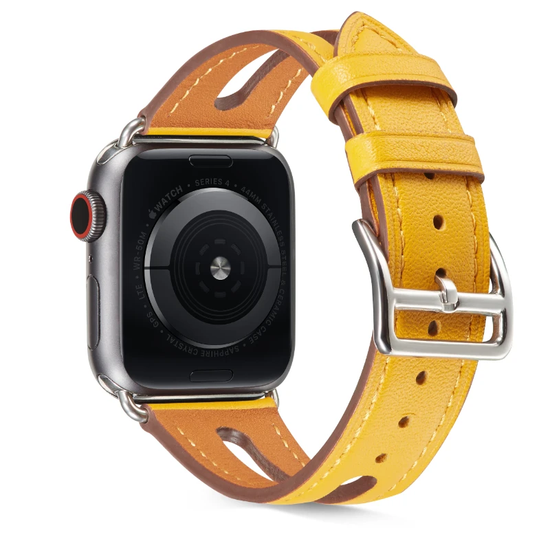 Leather Strap For Apple Watch Band 49mm 45mm 41mm 44mm 40mm 42mm 38mm Bracelet Wristband Belt iWatch Ultra 8 7 6 5 4 3 SE Correa