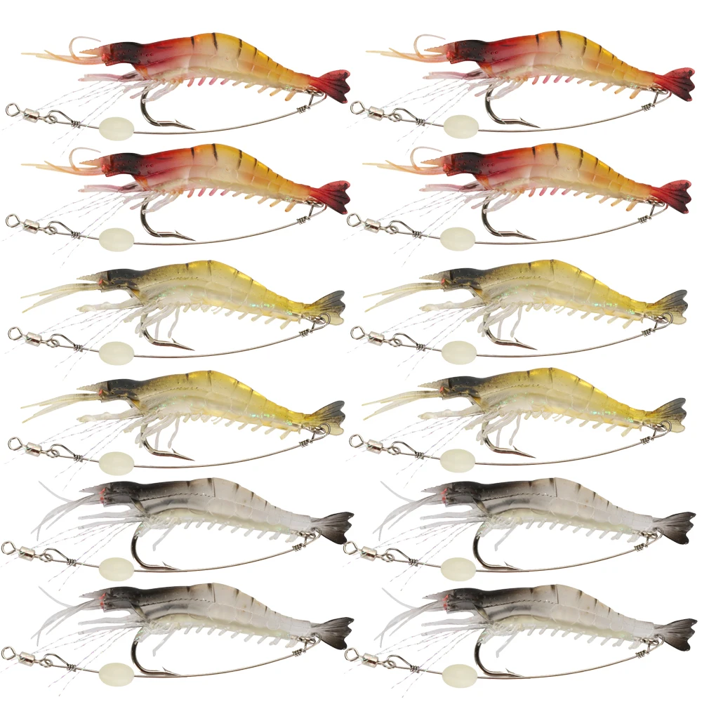 

30 шт./партия, мягкая рыболовная приманка, 9 см, 6 г