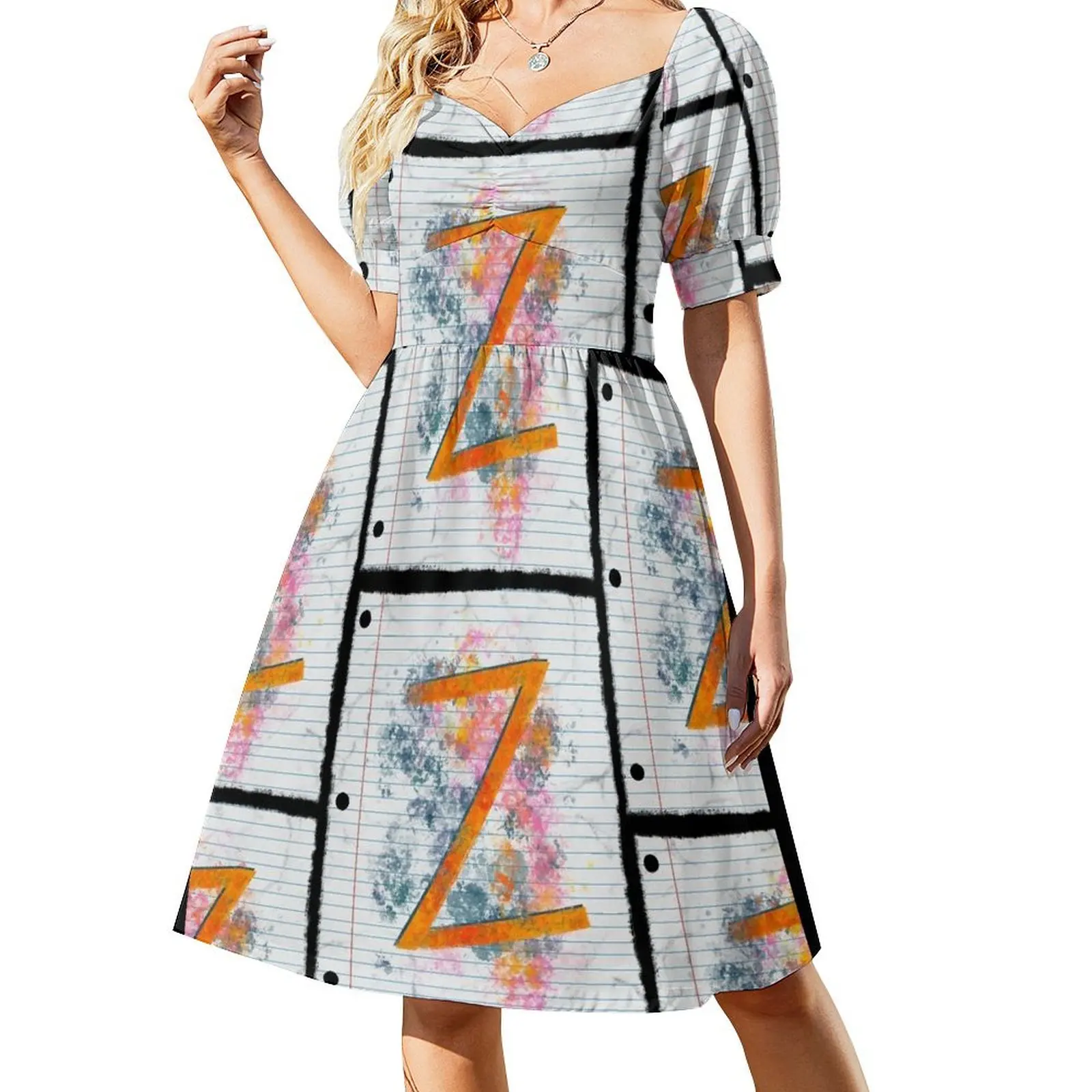 

Notebook Page Artful Z Sleeveless Dress dresses women summer 2024 prom dresses 2024 luxury dresses Bridesmaid dress woman