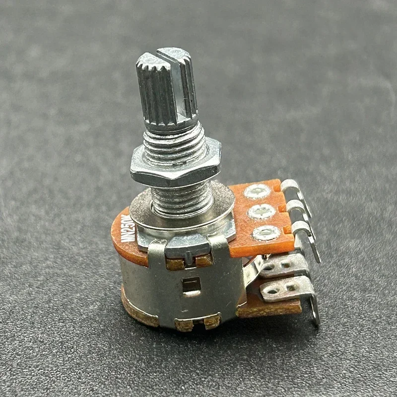 4PCS 18mm Shaft Dual Deck MN250 MN500K Blend Balance Pickups Potentiometer Guitar Parts