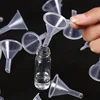 10 precision mini funnels for lab bottles, essential oils, perfumes, flavours, sand painting and powders 1