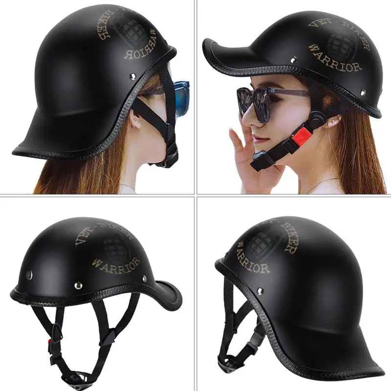 Motorcycle Helmet Personalized Baseball Cap Half Helmet - Elite Biker's  Accessories