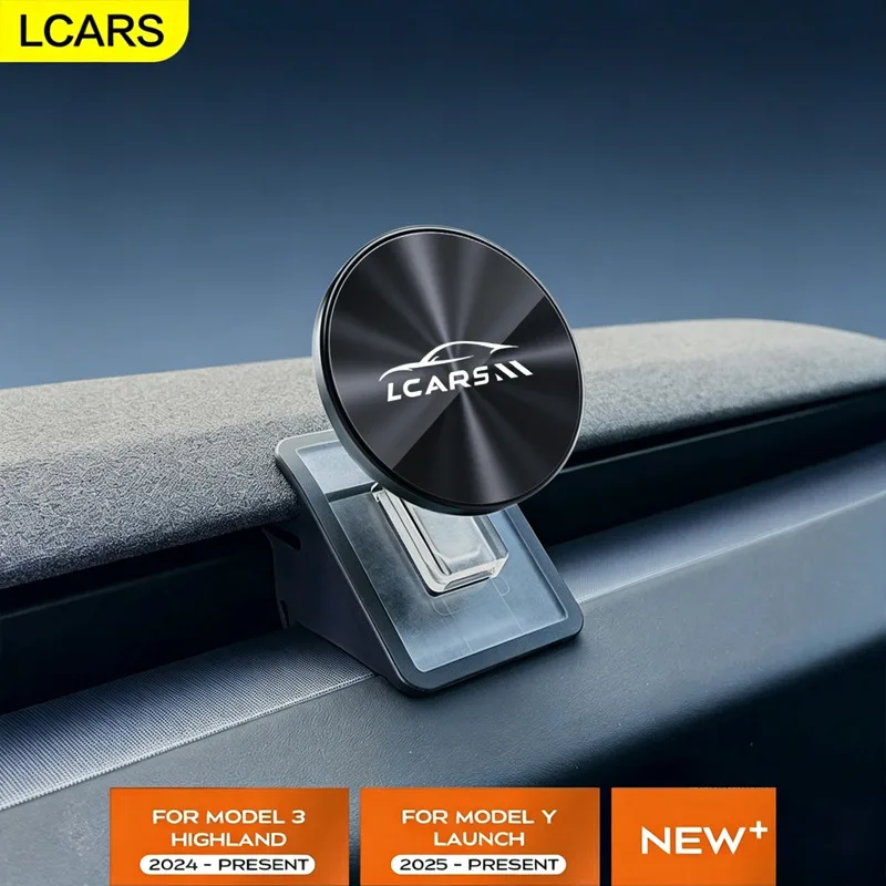 Space-Saving One-Handed Car Phone Holder with Unobstructed View Design