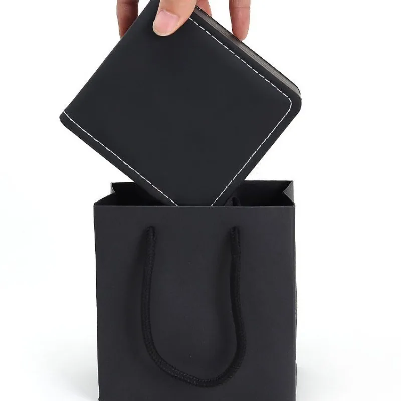 Scatola Di Cartone Per Orologi Di Moda Custodia Quadrata Per Bracciale Orologio Da Polso Gioielli Regalo Confezione Regalo Nera Scatola Quadrata Per Orologio - Foto 9