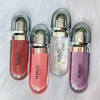 Kiko 3D Hydra Lip Gloss Non-fading Waterproof Blusher Moisturizing Shimmer Makeup Lip Gloss Lipstick Brun Pearly Mauve Liner 4