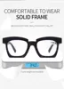 Oversized Square Reading Glasses Women Men Hyperopia Eyeglasses Prescription Diopter Eyewear +1.5 +2 +2.5 +3 +3.5 5