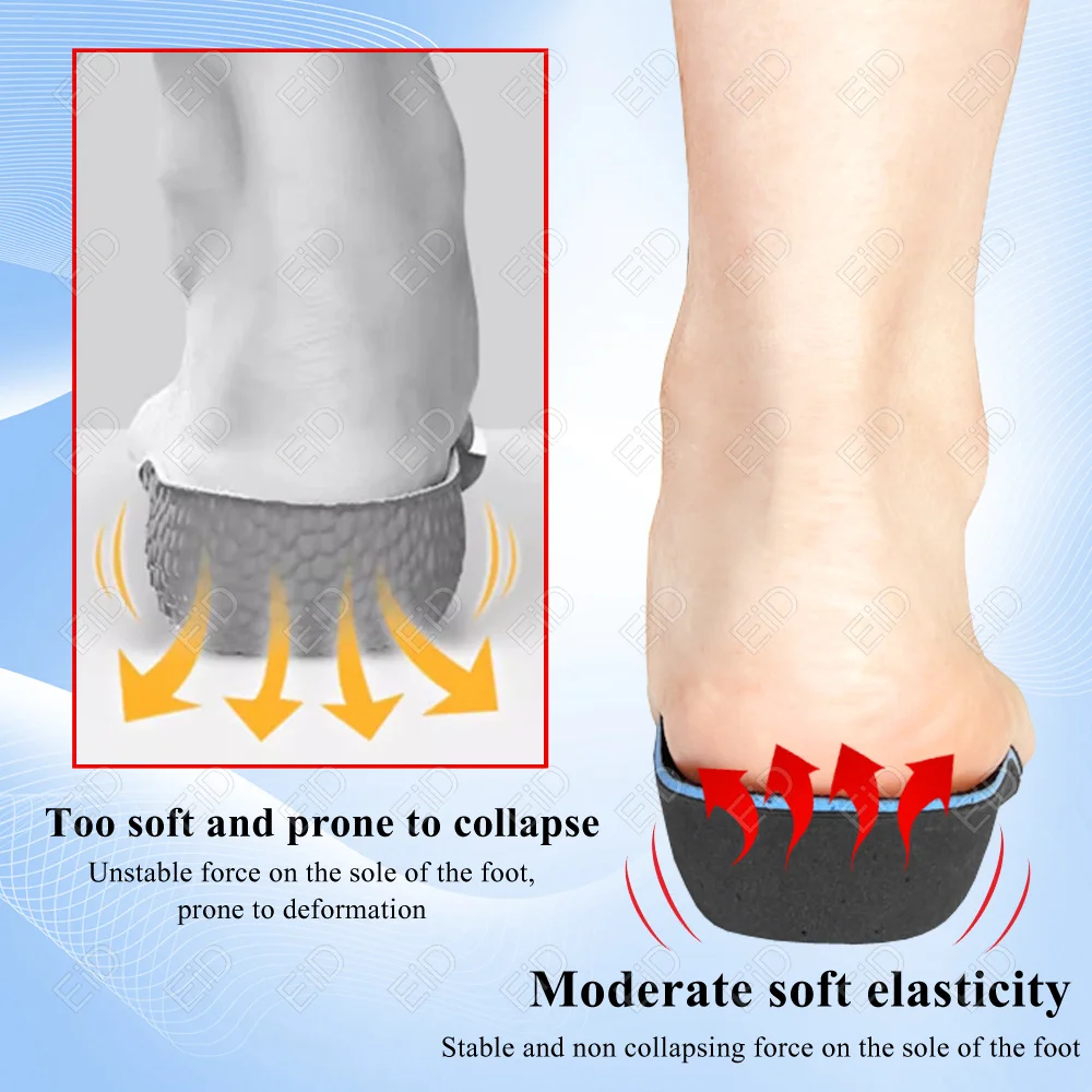 EiD Magnet Massage Height Increase Insoles For Women Men 2/3/4/5 Cm Up Invisiable Arch Support Orthopedic Insoles Heighten Lift sport insoles sport orthopedic insoles sports insoles women insoles orthopedic insoles shoe insoles