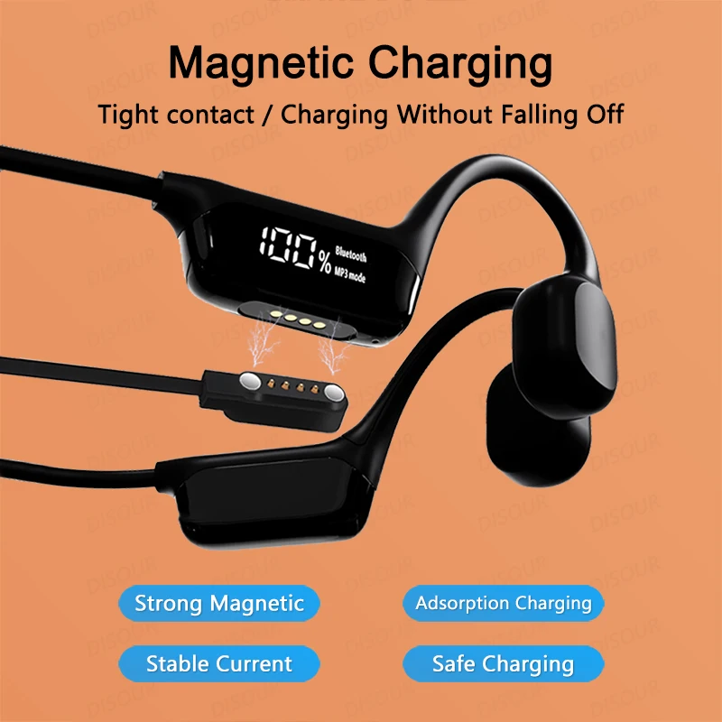 Magnetic Charger Cable For Dnniakm Bone Conduction Headphones - Compatible With X7 Pro, X6 Pro, X15, X20 (4-Pin)