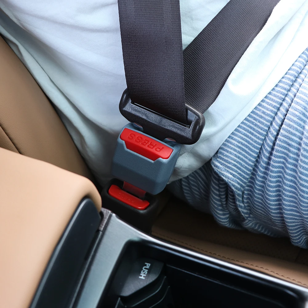 2Pair Car Seat Belt Clip Extension Universal Car Buckle Extender Safety Belt Extension Seatbelt Lock Buckle Plug Car Accessories