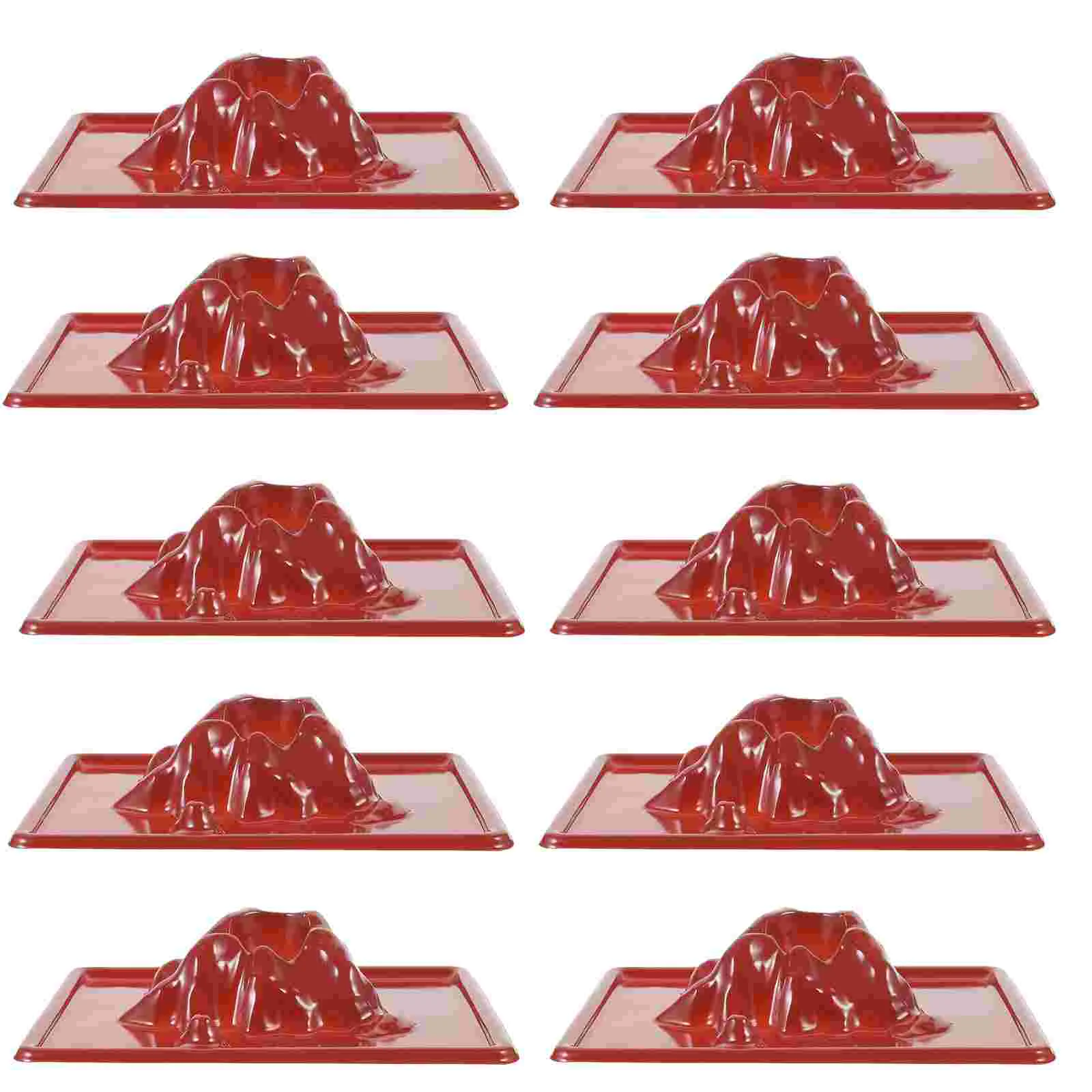 

20Pcs Volcano Toy Model DIY Volcano Science Model Fake Volcano Adornment