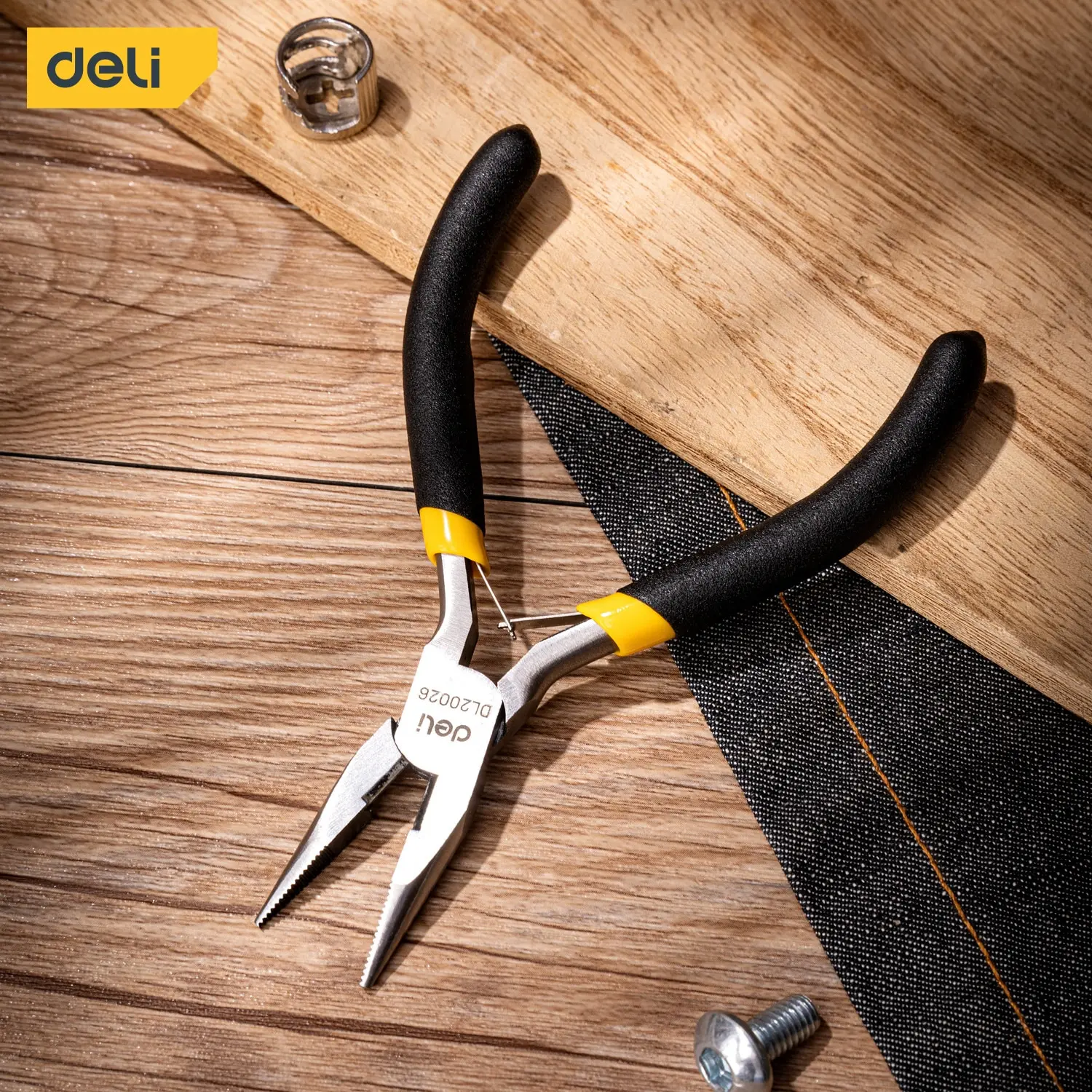 5 Inches Universal Wire Cutter Mini Long Nose Pliers Multifunctional Hardware Hand Tools Electrician DeLi