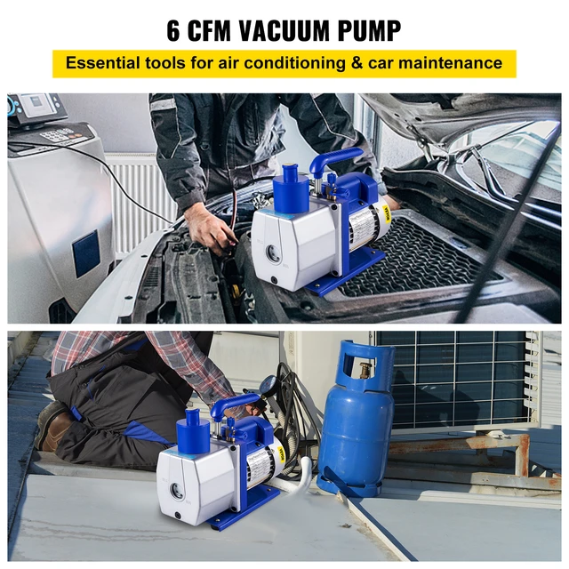 Vevor Bomba De Vacío Refrigerante 3cfm - 10 Cfm Clase 2 / Clase 1 Para  Limpieza De Aire Acondicionado Doméstico, Mantenimiento De Automóviles Y  Embalaje Al Vacío - Bombas De Vacío - AliExpress