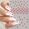 2pcs Valentine's Red Lips Nail Art Stickers Black White Lips Love Gift Nail Gel UV Stickers Cartoon 3D DIY Nail Art Decorations 2