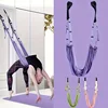 Yoga Stretch Strap Aerial Pilates Fitness Training Band Women Hammock Stretch Trainer with Door Anchor Gym Belt for Home Gym Use