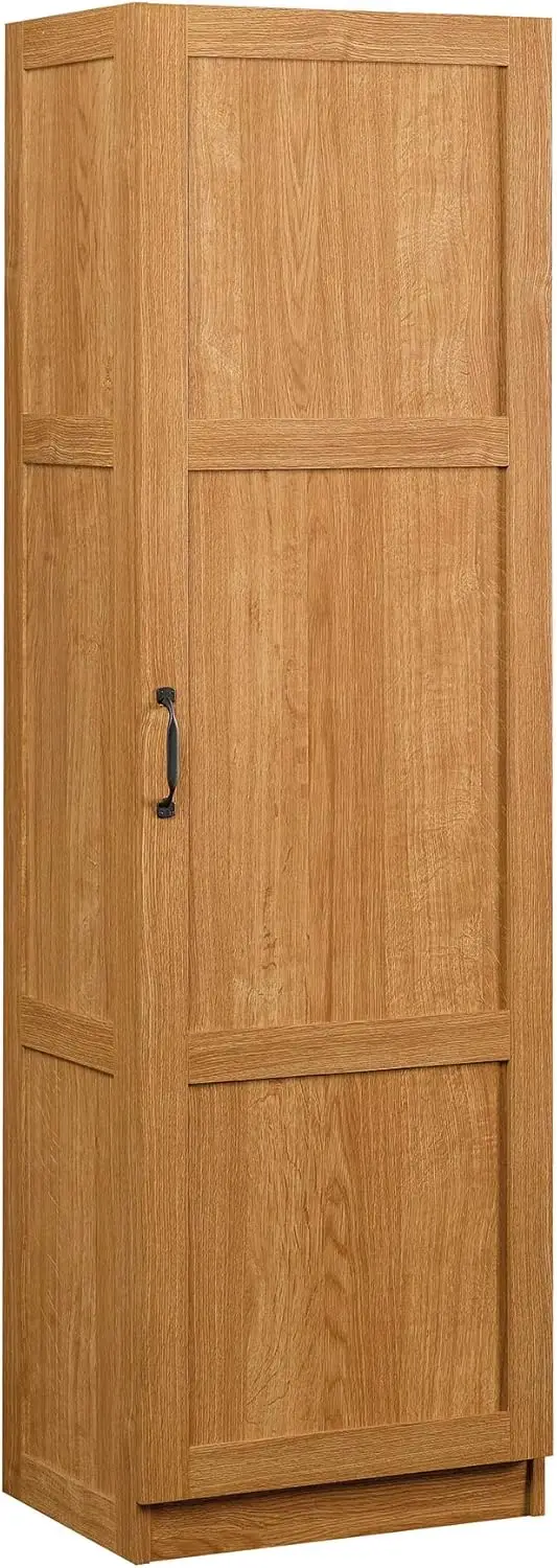 Storage Pantry cabinets, L: 17.99" x W: 13.94" x H: 60.00", Highland Oak finish
