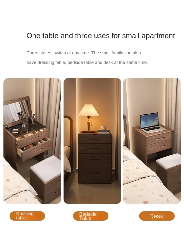 

Yy Dresser Small Bedroom Modern Minimalist Small Apartment Bedside Chest of Drawers Dresser