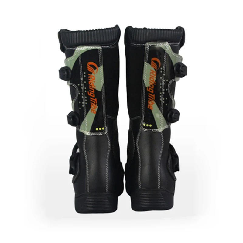 Motorcycle boots tourist motorcycle boots Waterproof PU Leather Shoes motorcyclist protection Boot Racing Bottes Motocross Boots