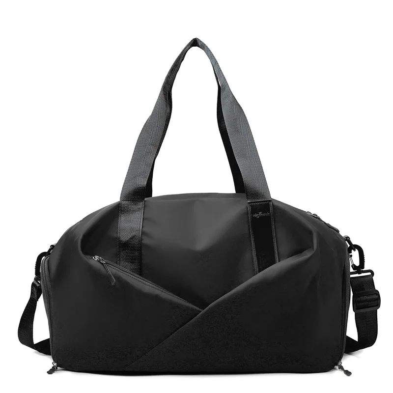 2024 Solid Hand luggage bag For travel Casual Weekend bag Waterproof organizer travel bags Large Sports Trainning Yoga Gym bag