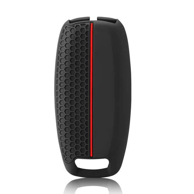 Custodia Silicone Per Chiavi Nissan X-Trail T33/Qashqai J12/Teana 2022-2023 - 2 Pulsanti, Nero - Foto 6