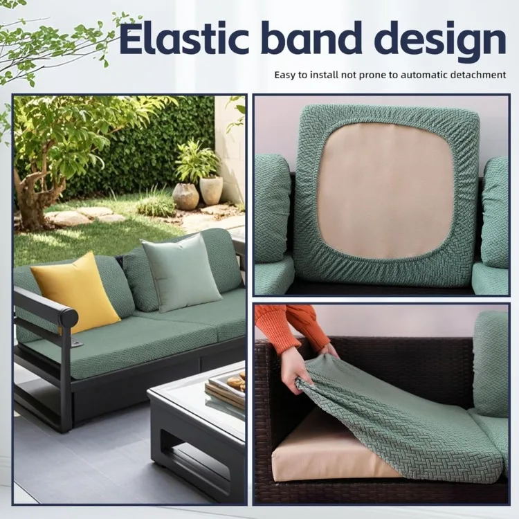 Housses de coussin de canapé lavables en machine et durables