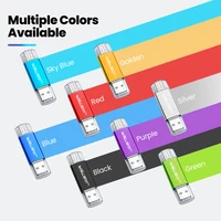 JASTER Type C OTG USB Flash Drive 64GB 32GB 16GB 8GB 4GB Memory Stick 2.0 Pendrive High Speed for Mobile Phones and Computers 5