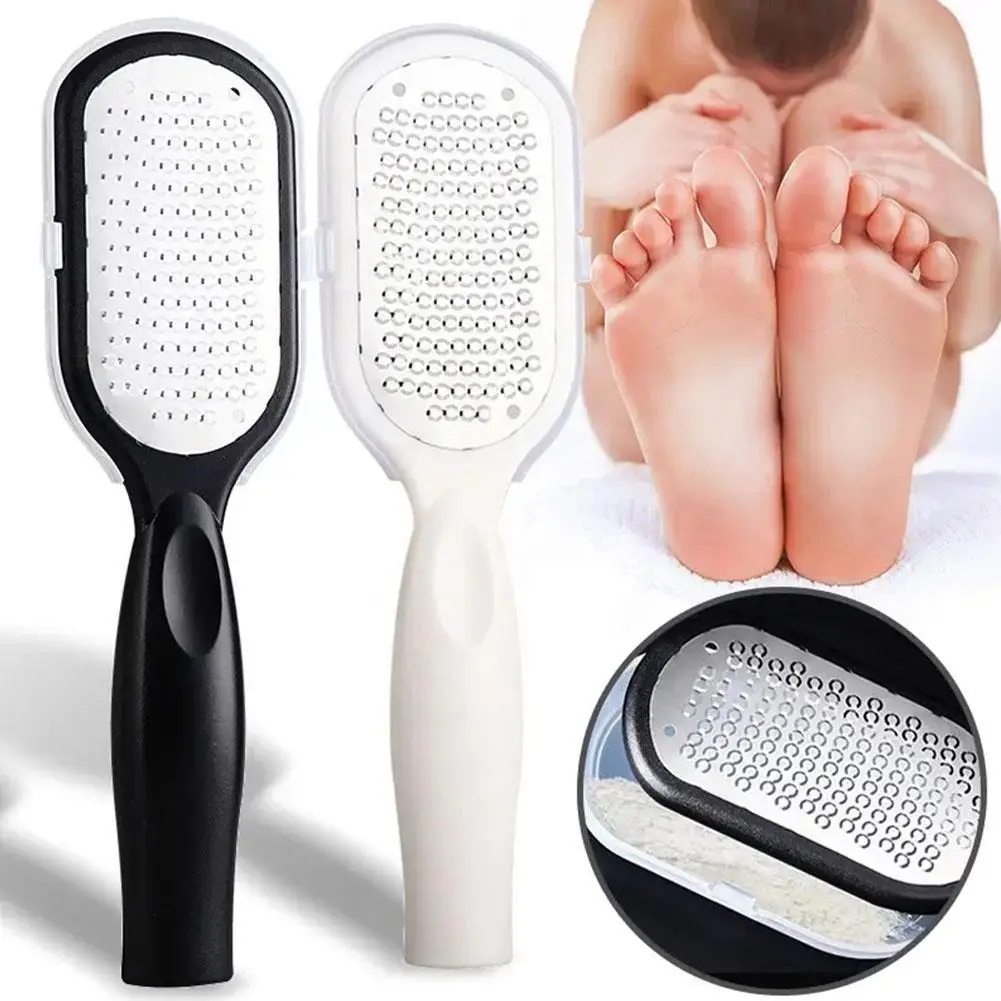 Foot File Scraper Callus Remover Feet Professional Steel Pedicure Tools Foot Corn Removal Dead Skin Remover Foot Care professional mobile phone maintenance tool knife chip ic glue removal scraper sheath for iphone cpu