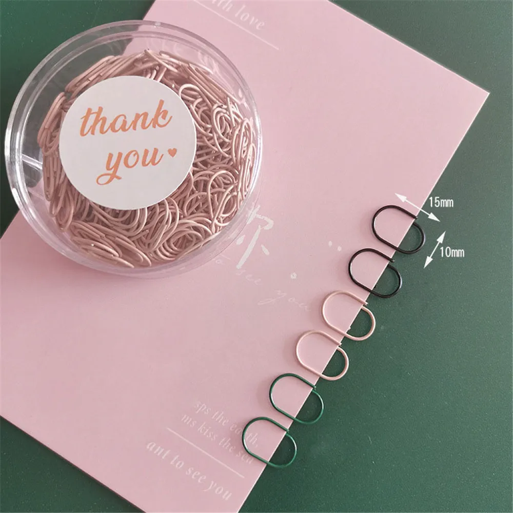 Cute Rose Gold Stationery Set Gift Box Sticky Note Ballpoint Pen Mini  Notebook Badge Paper Binder Clips Pink Office Supplies - AliExpress